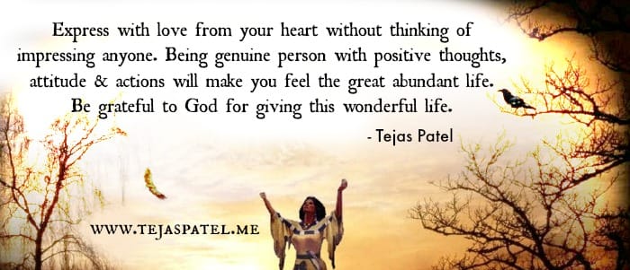 Express with Love from your Heart