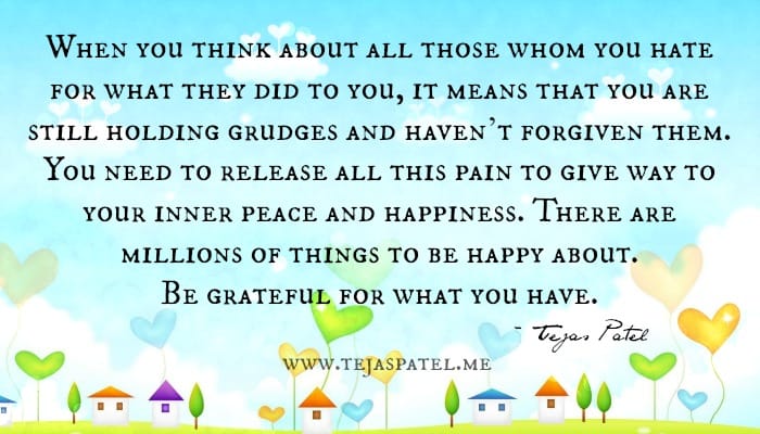 There are millions of things to be happy about