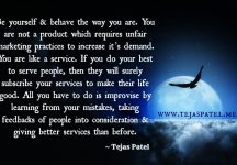 Be yourself & behave the way you are Be yourself & behave the way you are